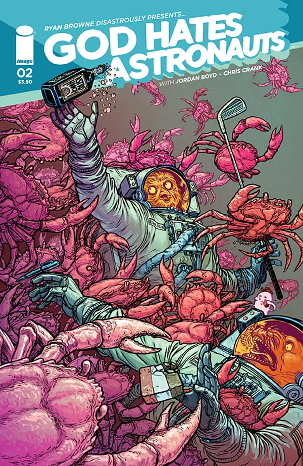 Cover of God Hates Astronauts #2