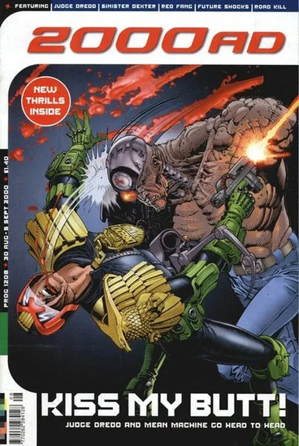 Cover of 2000 AD #1208