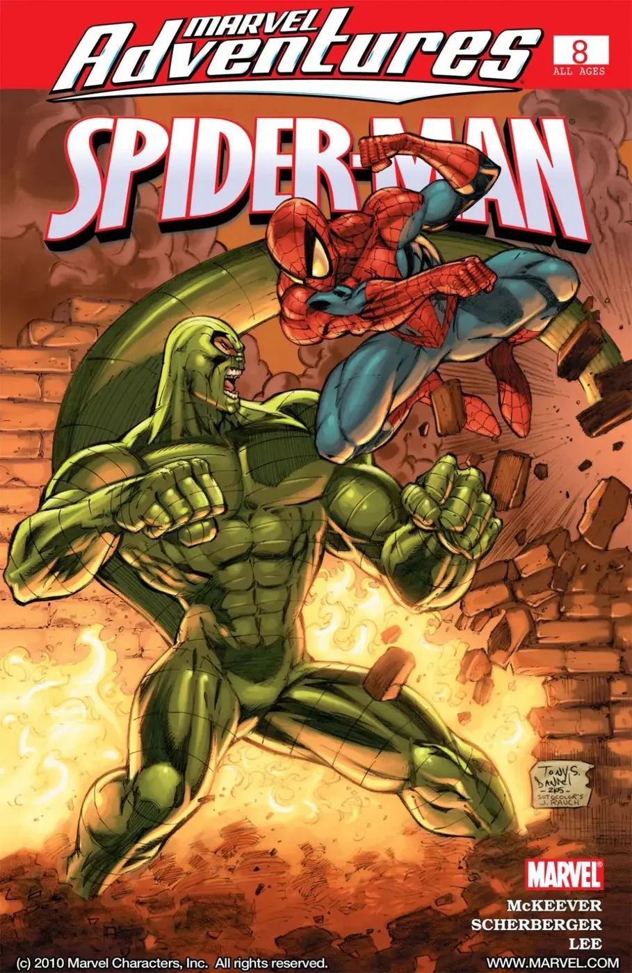Cover of Marvel Adventures Spider-Man #8
