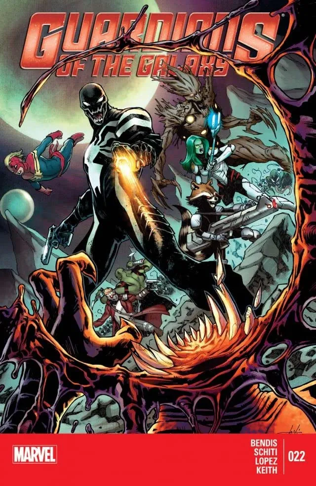 Cover of Guardians of the Galaxy #22