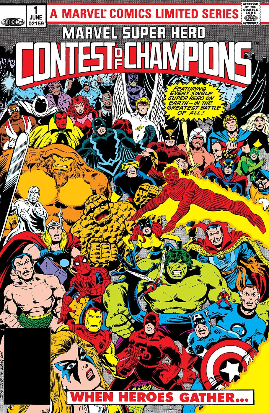 Cover of Marvel Super Hero Contest of Champions #1