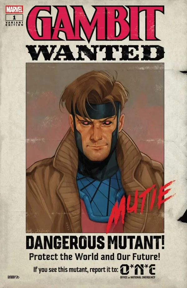 Cover of Gambit: Wanted #1