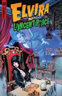 Cover of Elvira Meets Vincent Price #2