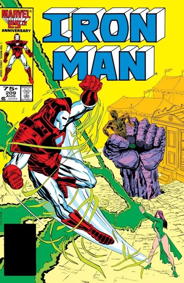 Cover of Iron Man #209