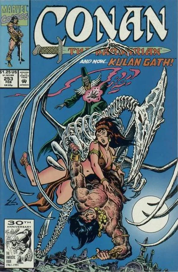 Cover of Conan the Barbarian #253
