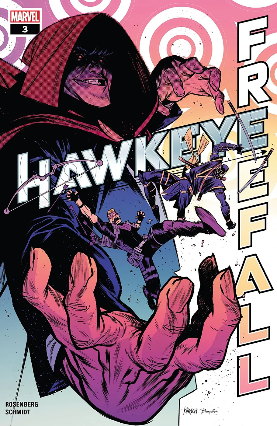 Cover of Hawkeye: Freefall #3