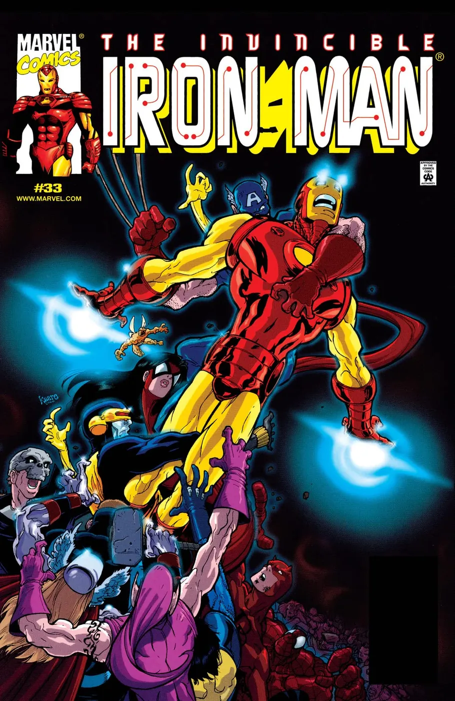 Cover of Iron Man #33
