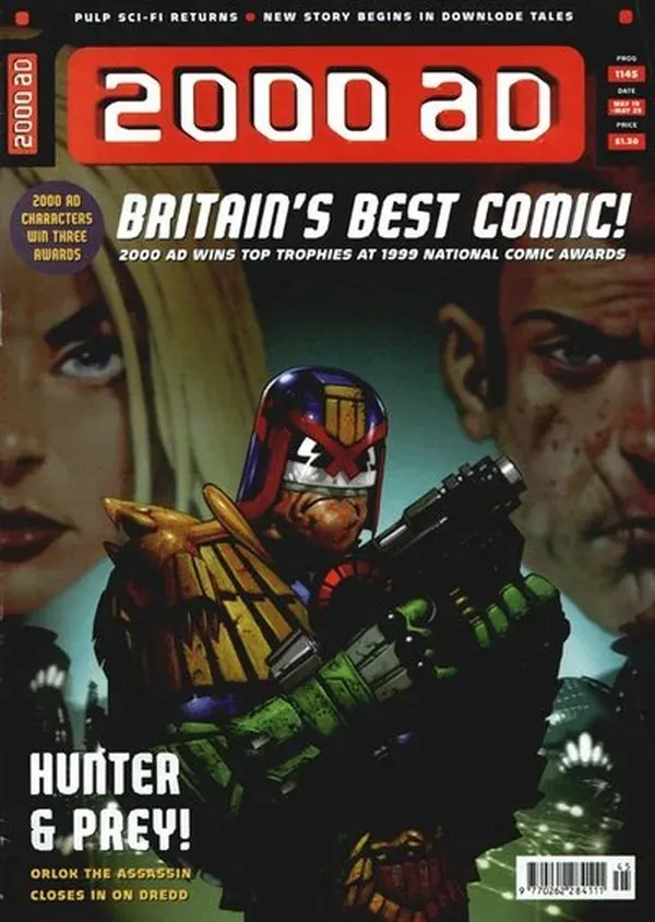 Cover of 2000 AD #1145