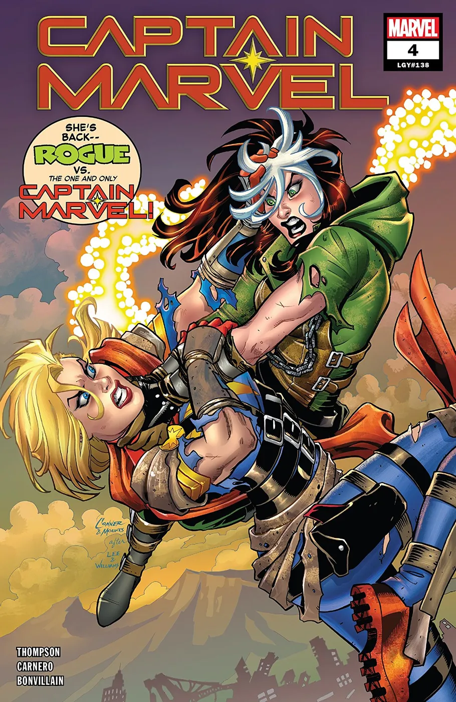 Cover of Captain Marvel #4 (138)