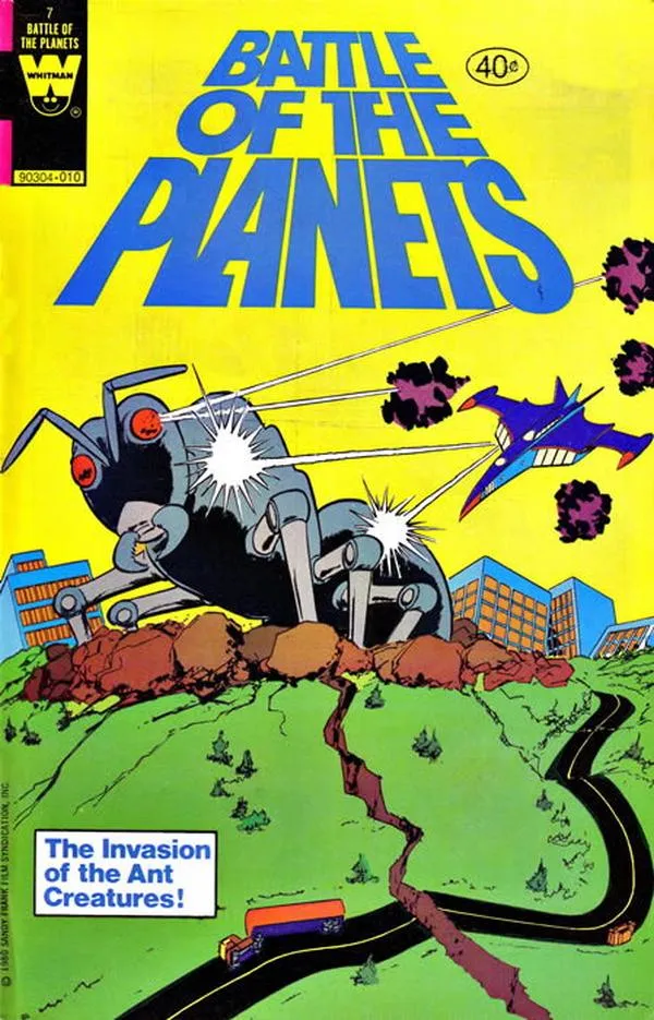 Cover of Battle of the Planets #7
