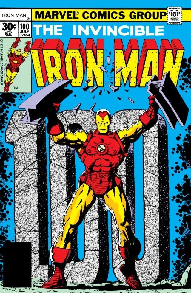 Cover of Iron Man #100