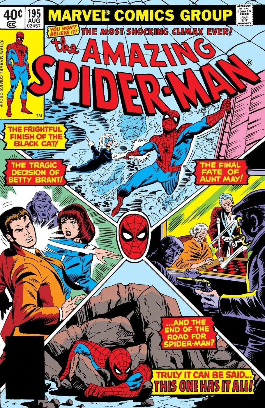 Cover of The Amazing Spider-Man #195