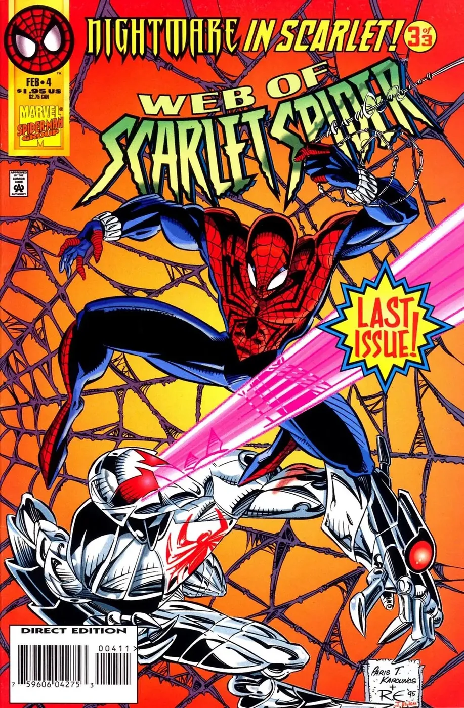 Cover of Web of Scarlet Spider #4