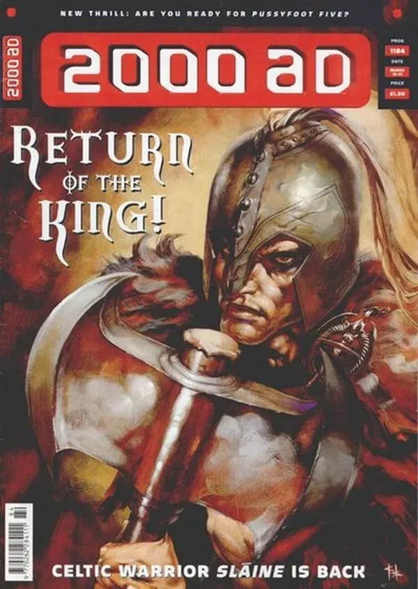 Cover of 2000 AD #1184
