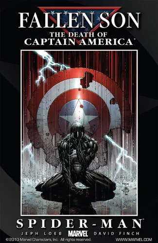 Cover of Fallen Son: The Death of Captain America #4