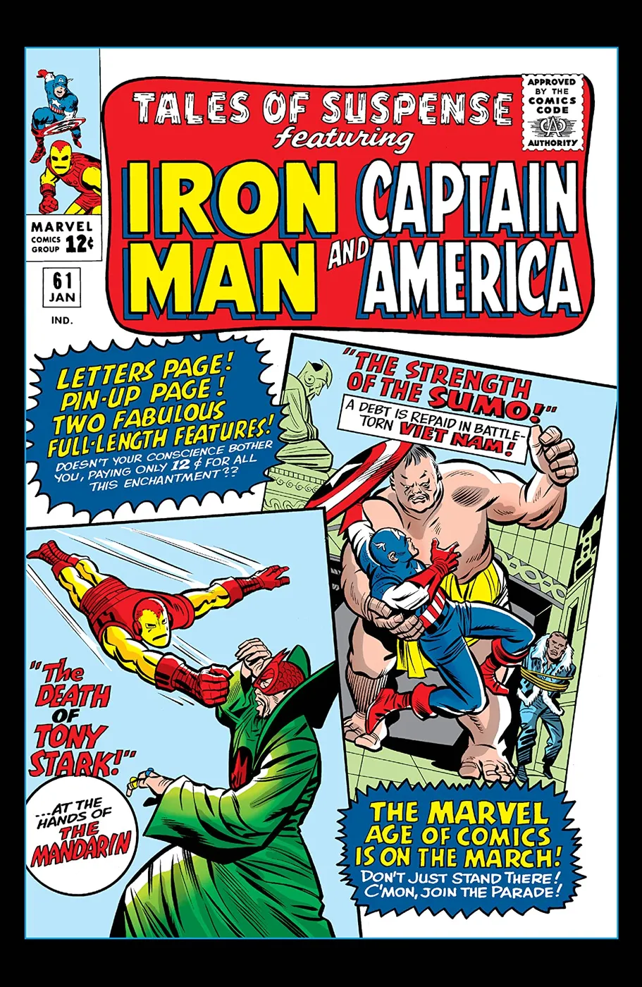 Cover of Tales of Suspense #61