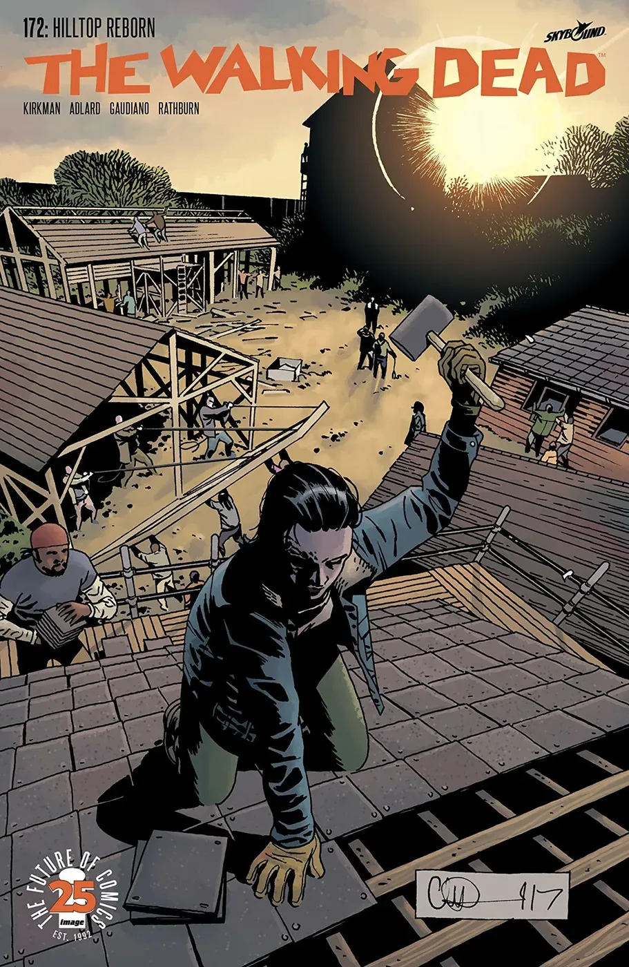 Cover of The Walking Dead #172