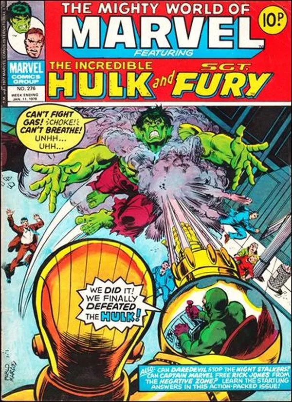 Cover of The Mighty World of Marvel #276