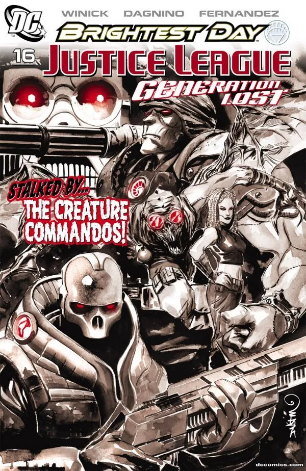 Cover of Justice League: Generation Lost #16