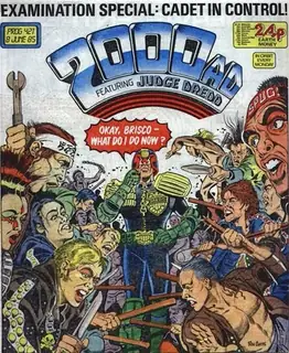 Cover of 2000 AD #421