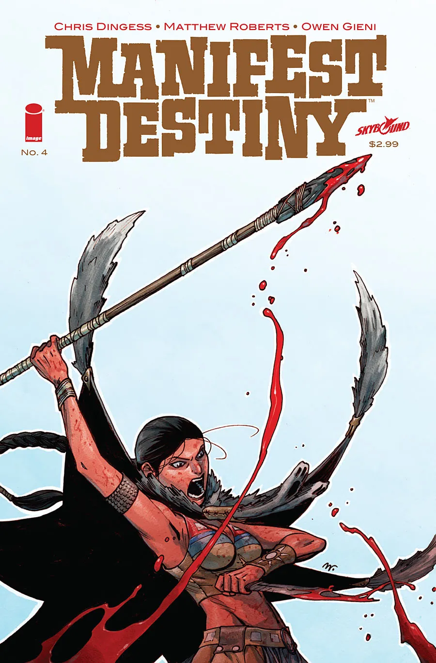 Cover of Manifest Destiny #4