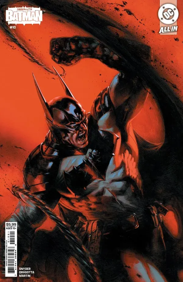 Cover of Absolute Batman #10