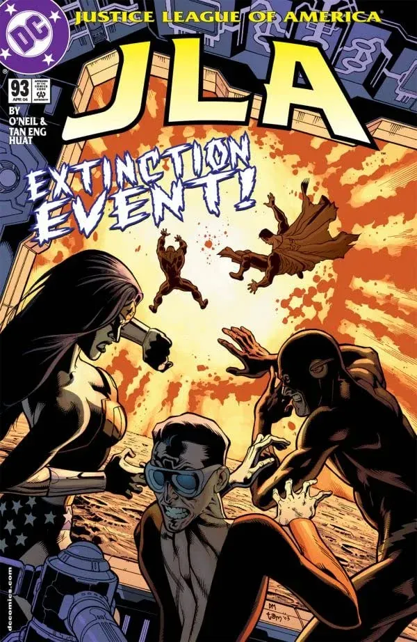 Cover of JLA #93