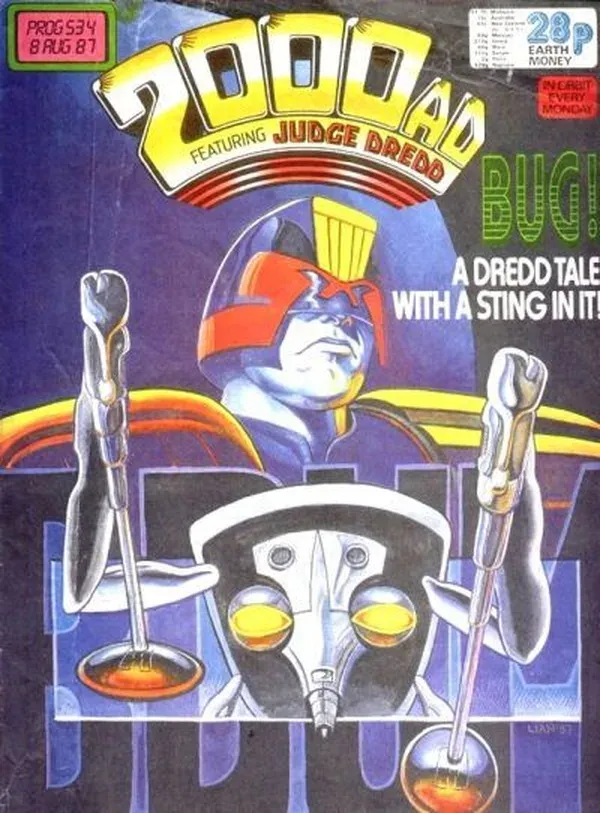 Cover of 2000 AD #534