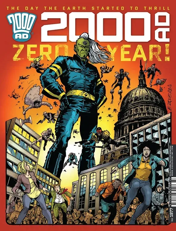 Cover of 2000 AD #1977