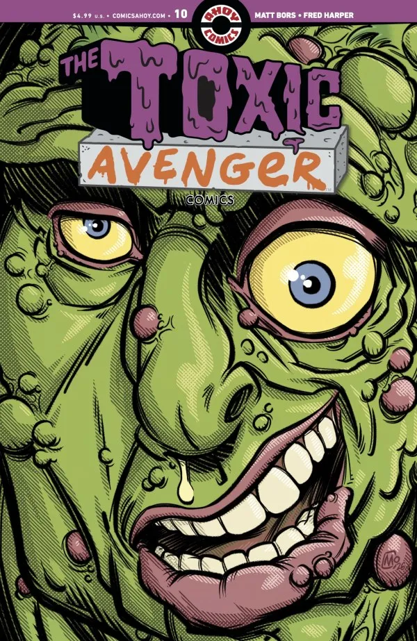 Cover of The Toxic Avenger Comics #10
