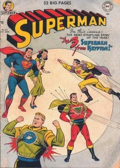 Cover of Superman #65