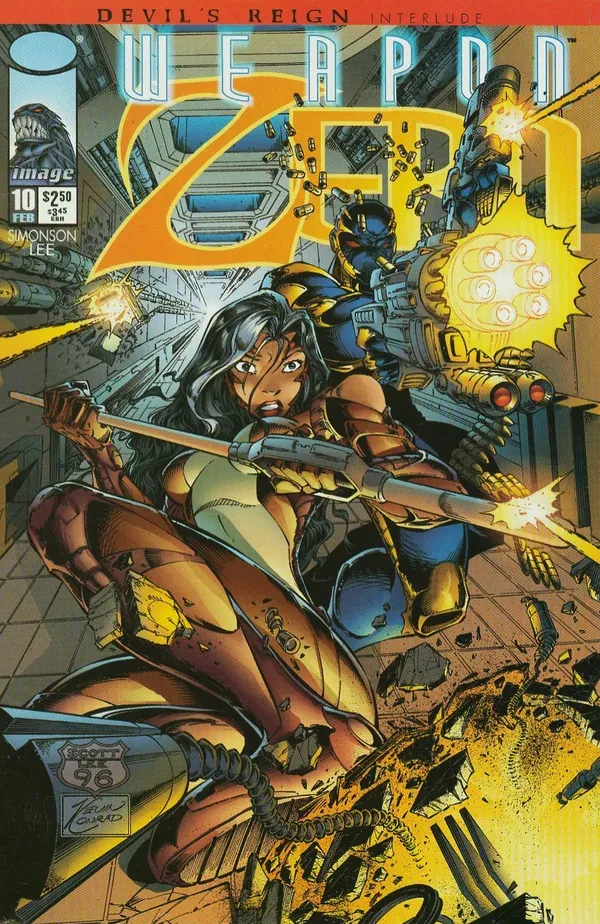Cover of Weapon Zero #10