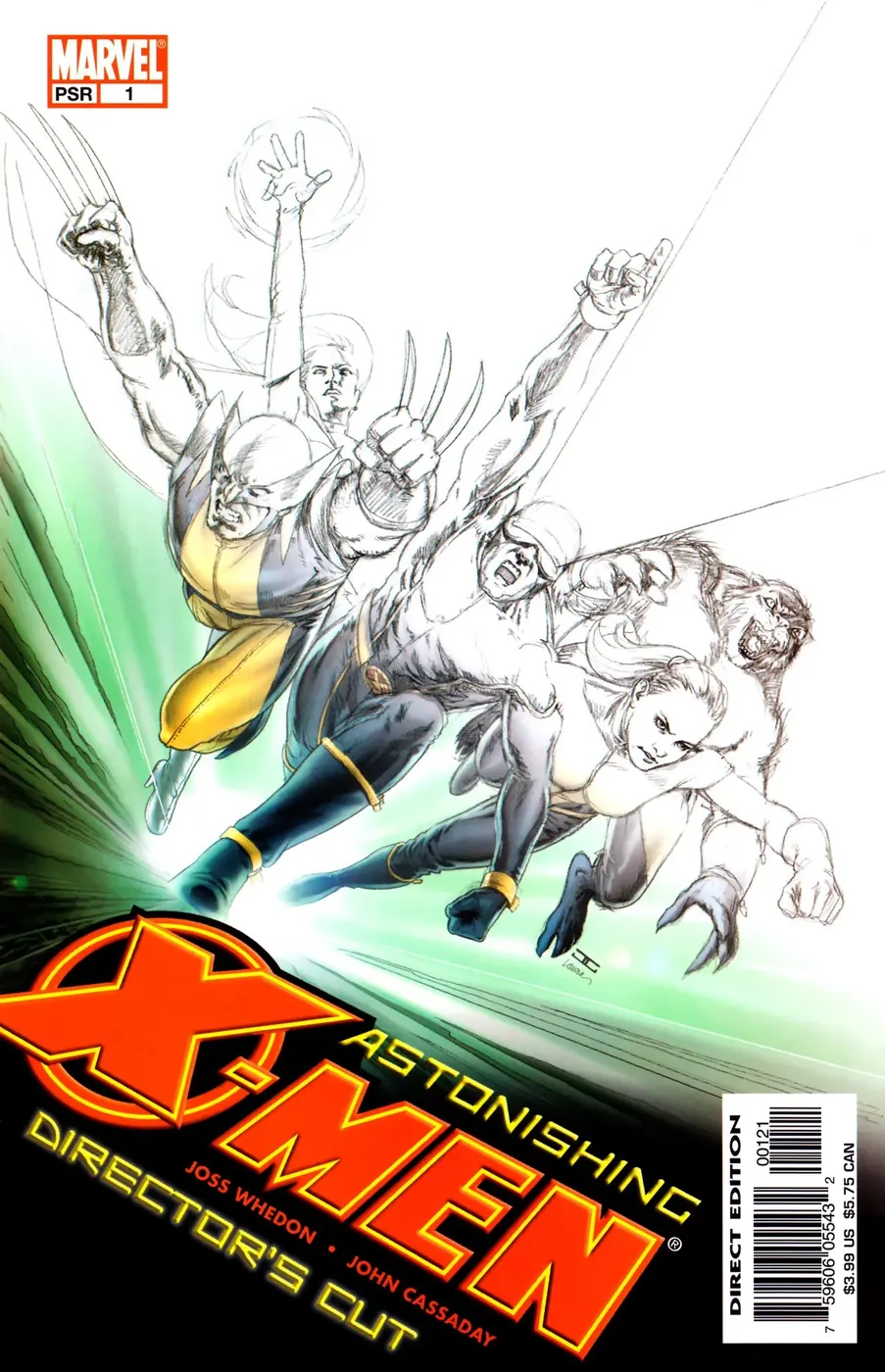 Cover of Astonishing X-Men Director's Cut #1