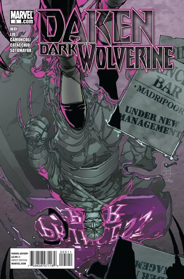 Cover of Daken: Dark Wolverine #5