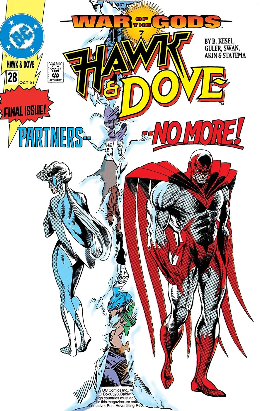Cover of Hawk and Dove #28