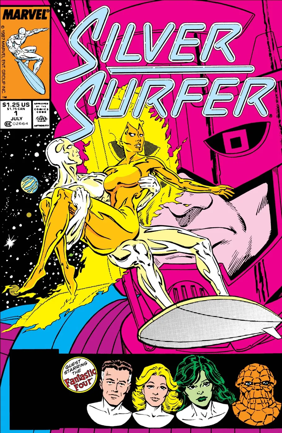 Cover of Silver Surfer #1