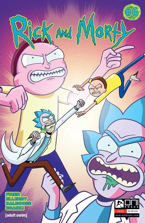 Cover of Rick and Morty #6
