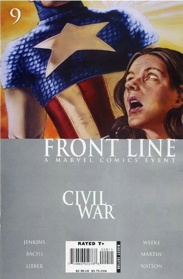 Cover of Civil War: Front Line #9
