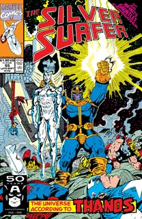 Cover of Silver Surfer #55