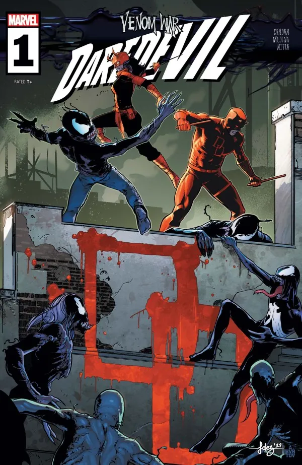 Cover of Venom War: Daredevil #1