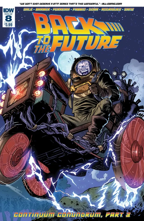 Cover of Back to the Future #8