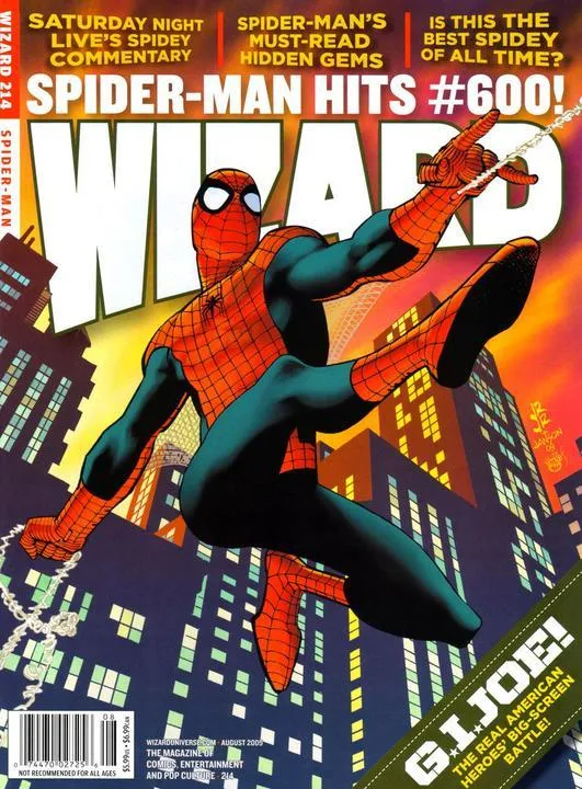 Cover of Wizard: The Comics Magazine #214