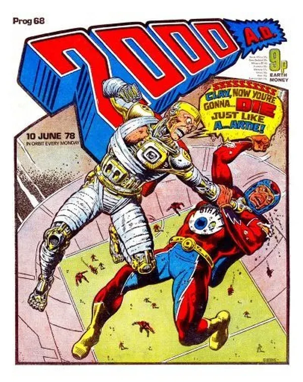 Cover of 2000 AD #68