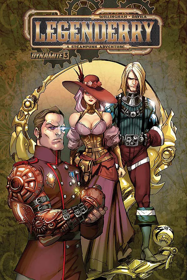 Cover of Legenderry: A Steampunk Adventure #3