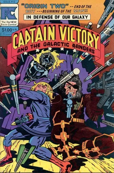 Cover of Captain Victory and the Galactic Rangers #12