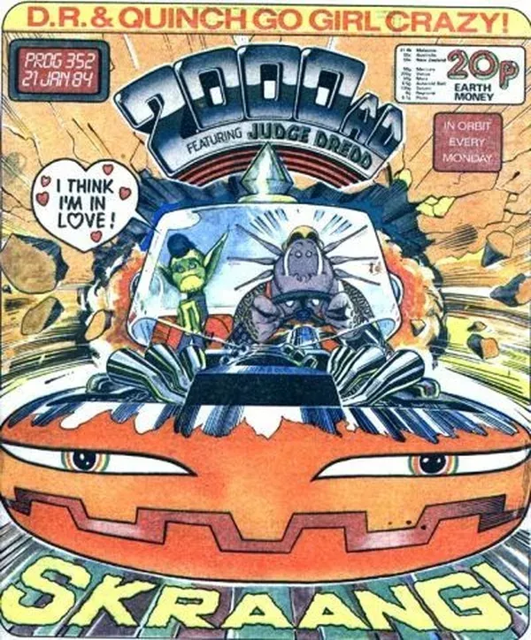 Cover of 2000 AD #352