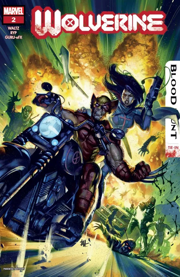 Cover of Wolverine: Blood Hunt #2
