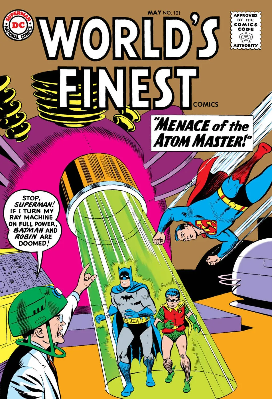 Cover of World's Finest Comics #101