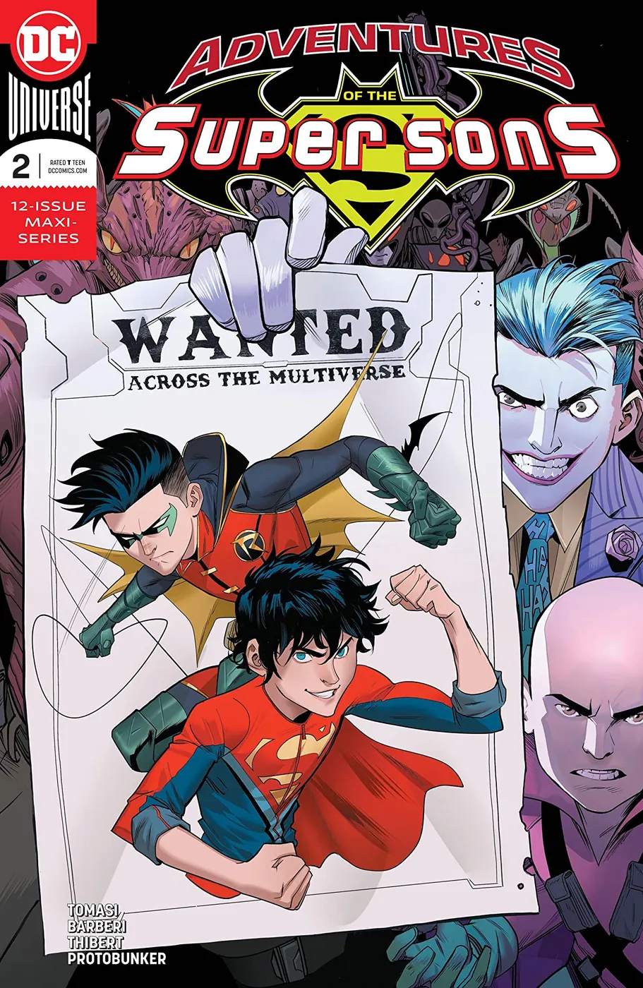 Cover of Adventures of the Super Sons #2