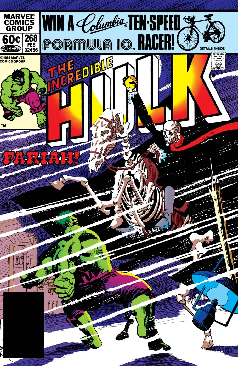 Cover of The Incredible Hulk #268